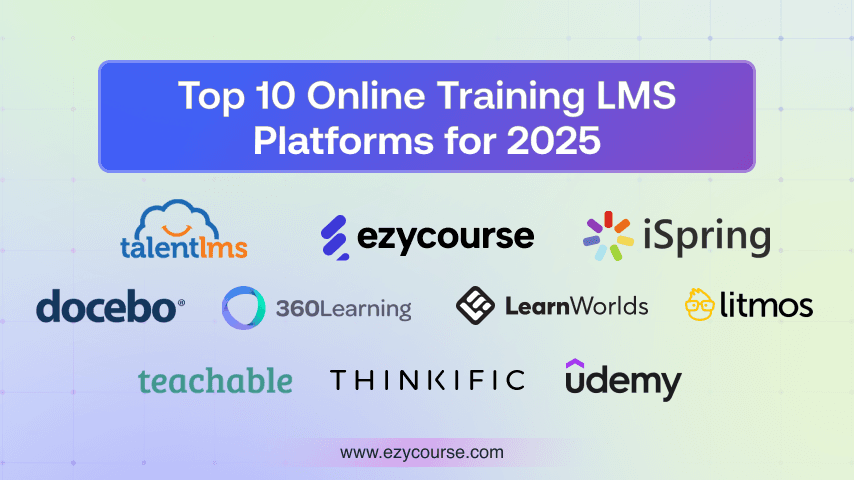 Top 10 Online Training LMS Platforms for 2025