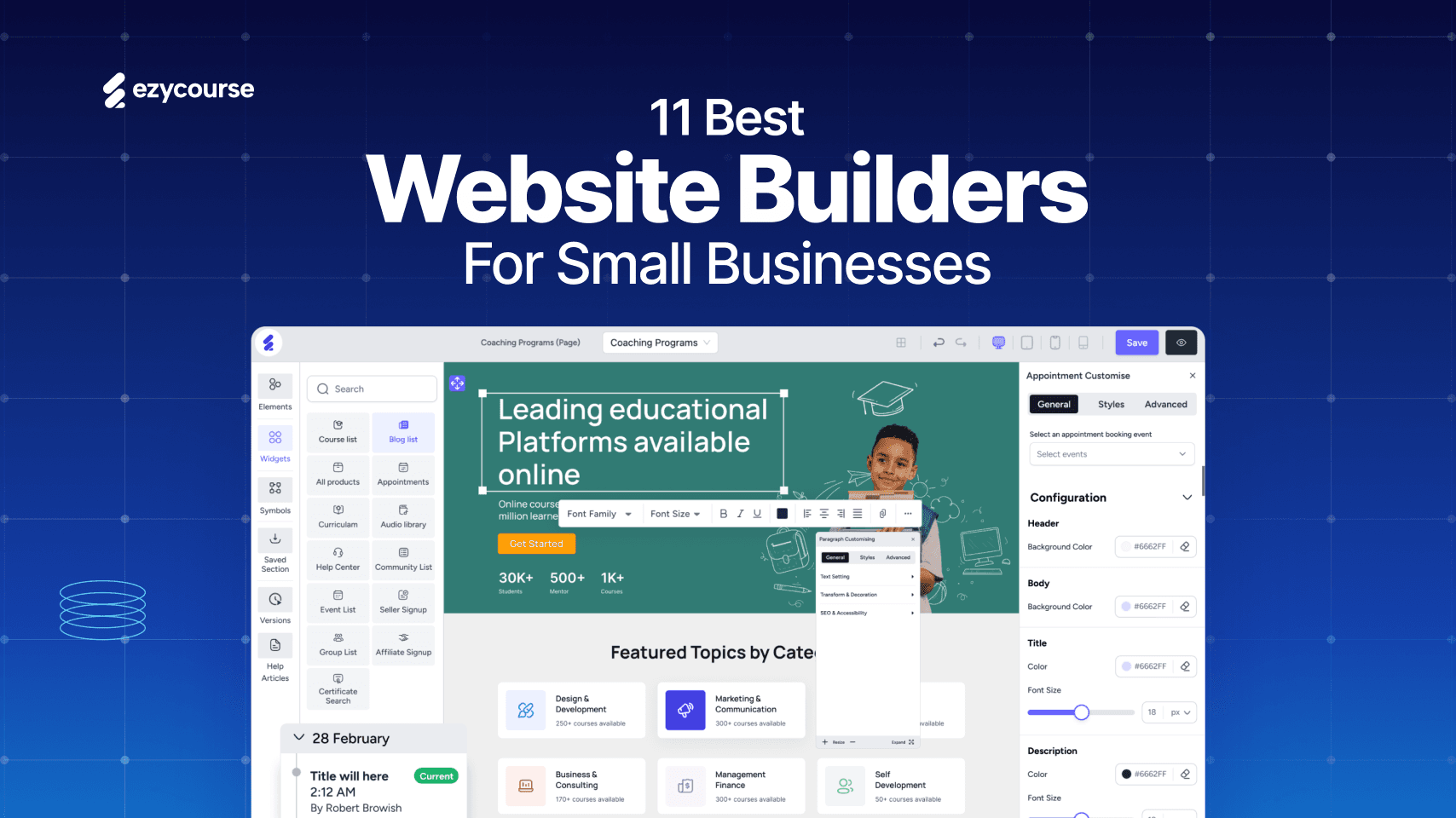 11 Best Website Builders for Small Businesses on a Budget
