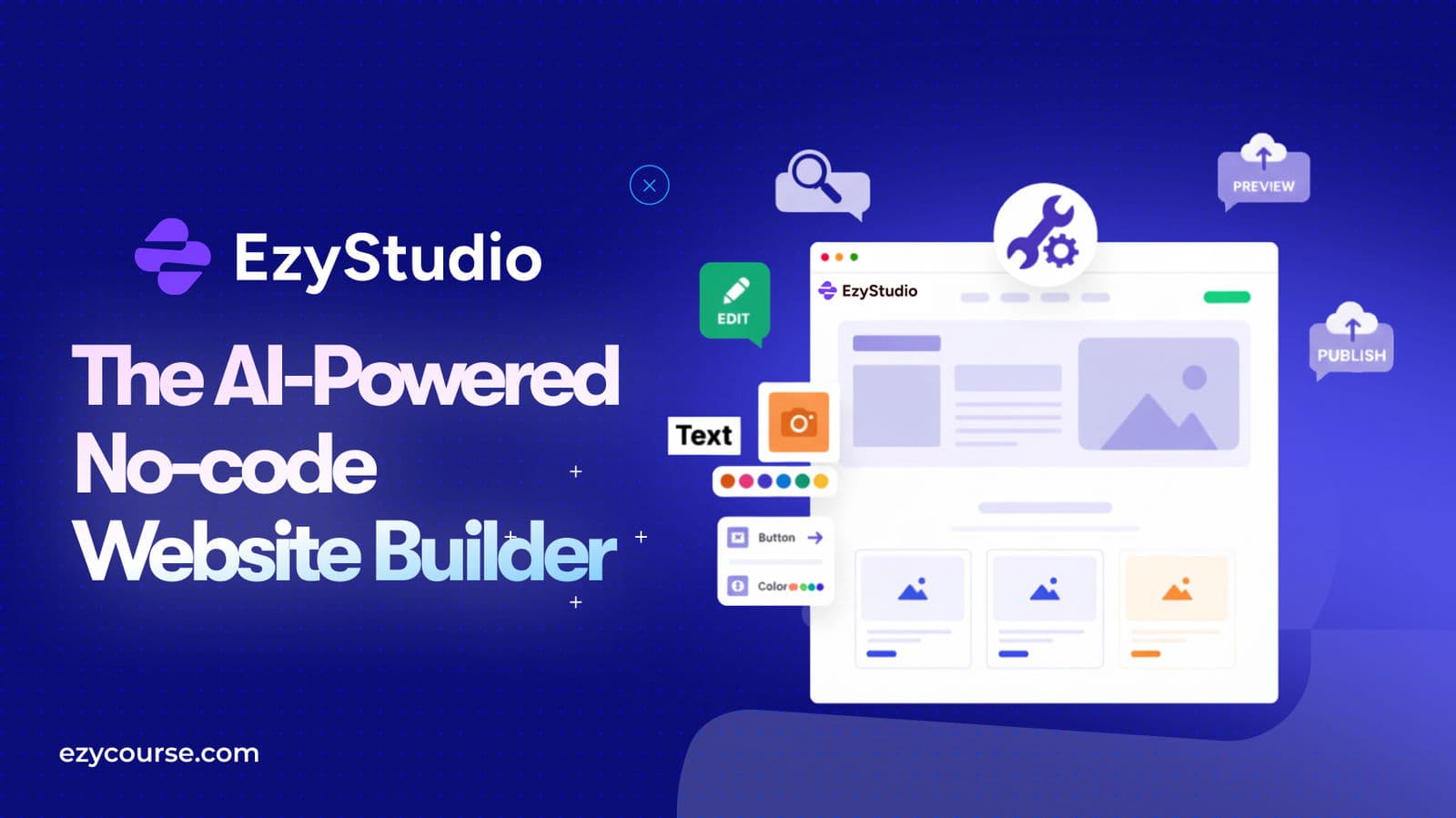 EzyStudio | The AI-Powered No-Code Website Builder