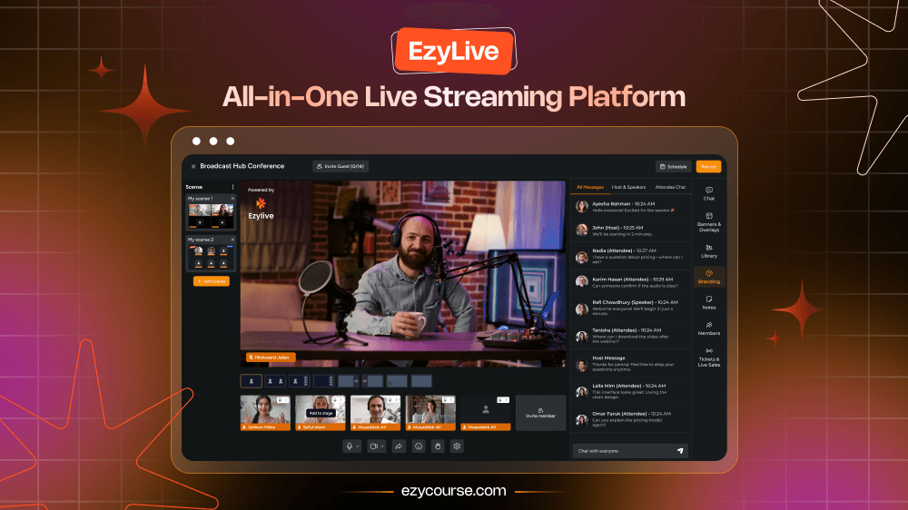 EzyLive Review: What's Inside The Live Streaming Platform