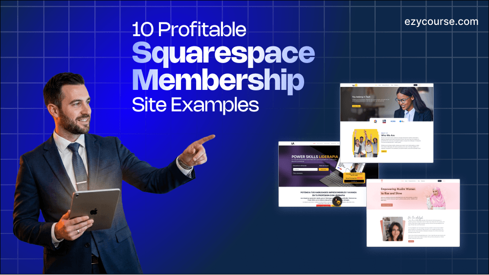 10 Profitable Squarespace Membership Site Examples | Real Sites and Use Cases