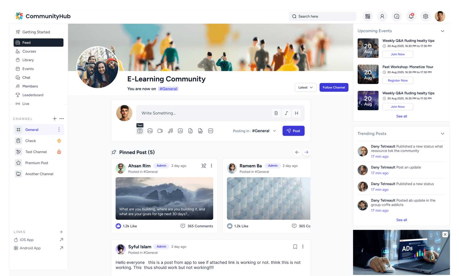 EzyCourse Feature preview