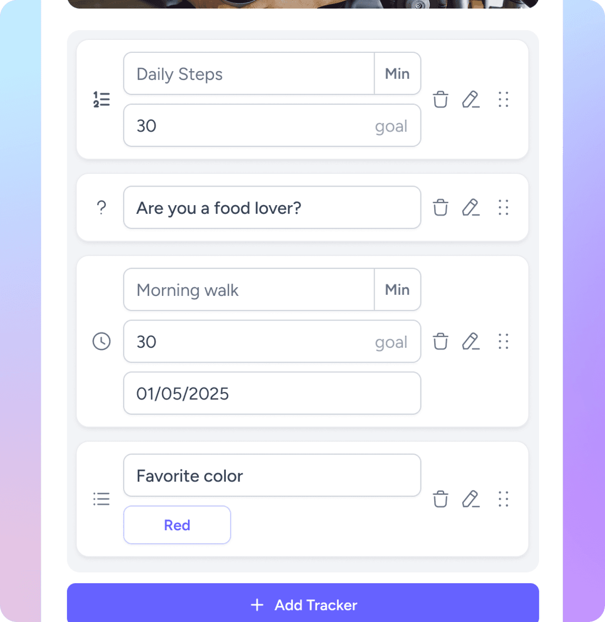 Task management dashboard