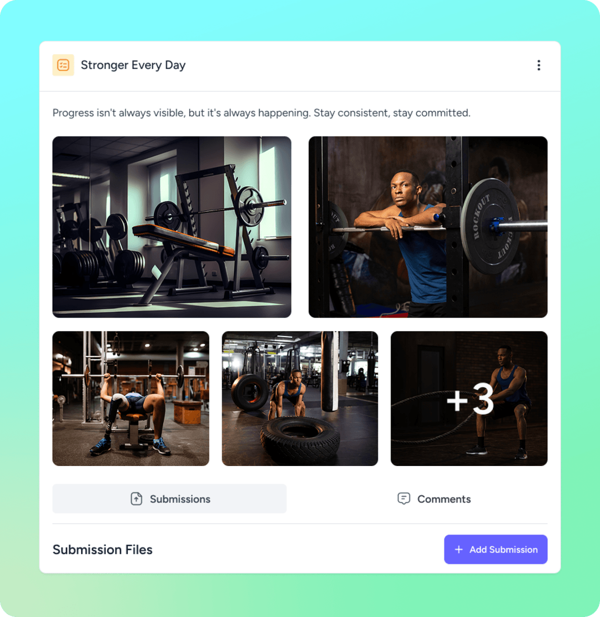 Coaching session design interface