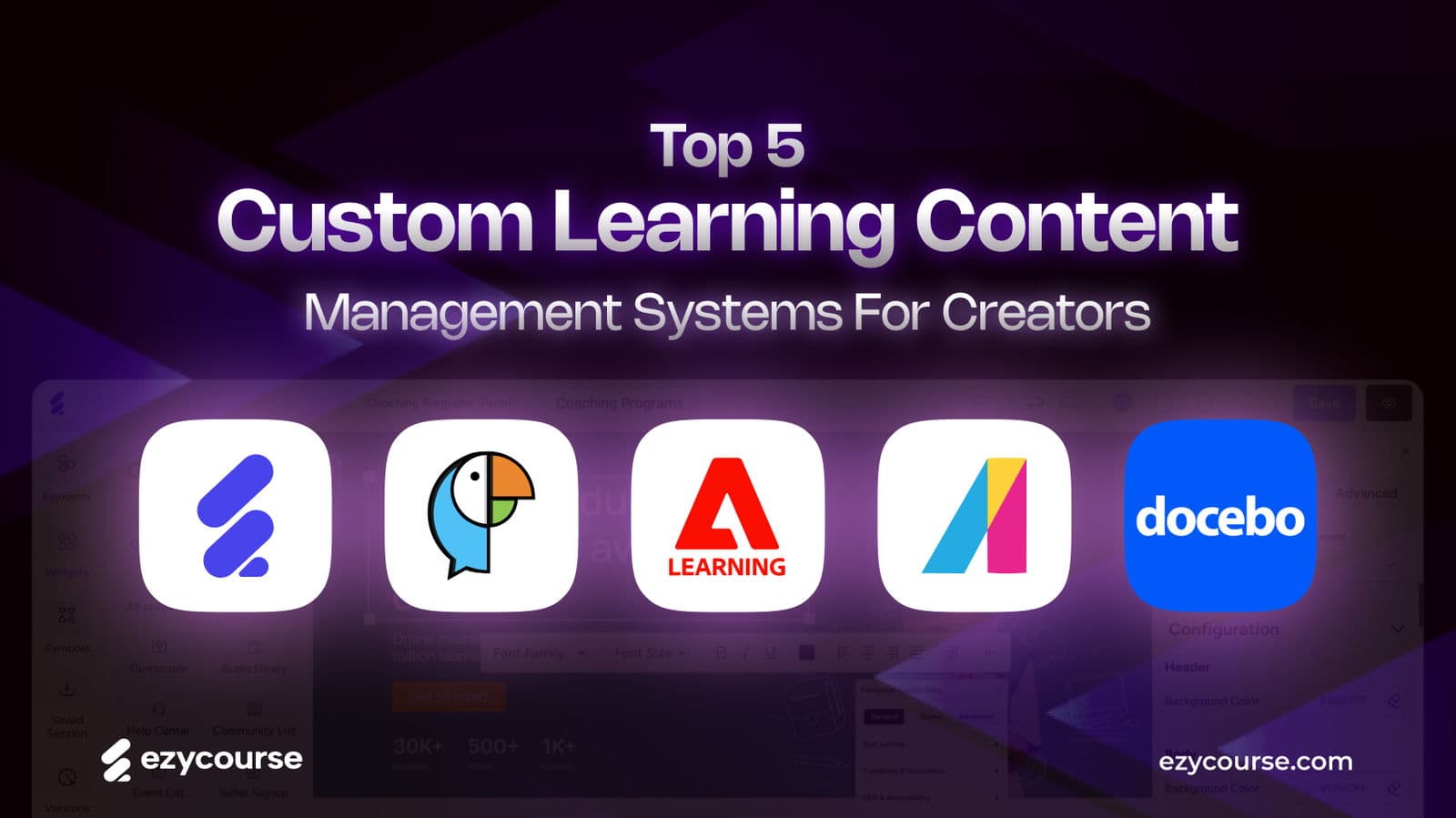 Top 5 Custom Learning Content Management Systems for Creators in 2026